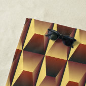 パタースタイリッシュンファッション – ジオメトモダンリ ビーチタオル (インサイチュ)