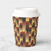 パタースタイリッシュンファッション – ジオメトモダンリ 紙コップ (右)