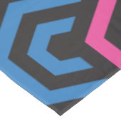 パタースタイリッシュンモダン-ファッション幾何学的カラフル テーブルクロス (アングル)