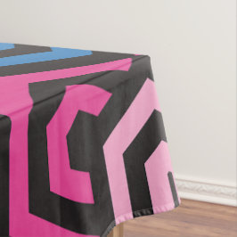 パタースタイリッシュンモダン-ファッション幾何学的カラフル テーブルクロス