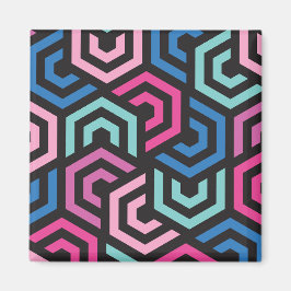 パタースタイリッシュンモダン-ファッション幾何学的カラフル マグネット