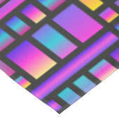 パタースタイリッシュンモダン-ファッション幾何学的タータンチェック テーブルクロス (アングル)