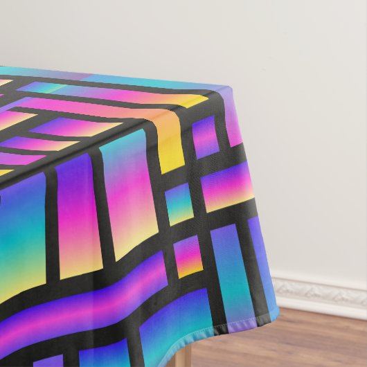 パタースタイリッシュンモダン-ファッション幾何学的タータンチェック テーブルクロス (インサイチュ)