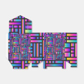 パタースタイリッシュンモダン-ファッション幾何学的タータンチェック フェイバーボックス (折り畳みなし)