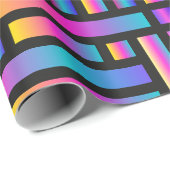 パタースタイリッシュンモダン-ファッション幾何学的タータンチェック ラッピングペーパー (ロールコーナー)