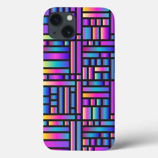 パタースタイリッシュンモダン-ファッション幾何学的タータンチェック Case-Mate iPhoneケース (裏面)