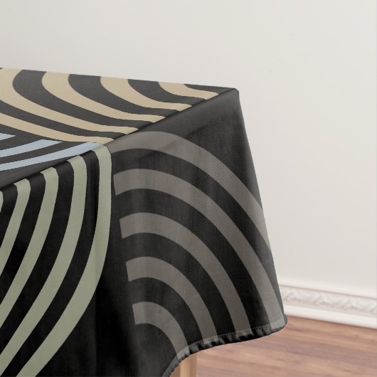 パタースタイリッシュンモダン-ファッション幾何学的ヴィンテージ テーブルクロス (インサイチュ)