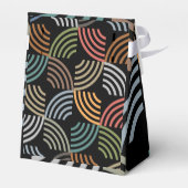 パタースタイリッシュンモダン-ファッション幾何学的ヴィンテージ フェイバーボックス (裏面サイド)