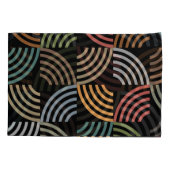 パタースタイリッシュンモダン-ファッション幾何学的ヴィンテージ 枕カバー (裏面-左)