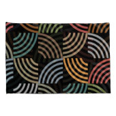 パタースタイリッシュンモダン-ファッション幾何学的ヴィンテージ 枕カバー (裏面-右)