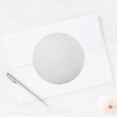 パターストライプのン紙背景 ラウンドシール (封筒)