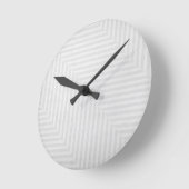 パターストライプのン紙背景 ラウンド壁時計 (傾斜)