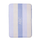 パターストライプンカスタムモノグラム風呂マット バスマット (正面縦)