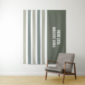 パターストライプンカスタム文字タペストリー タペストリー (インサイチュ)