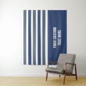 パターストライプンカスタム文字タペストリー タペストリー (インサイチュ)