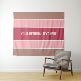 パターストライプンカスタム文字タペストリー タペストリー