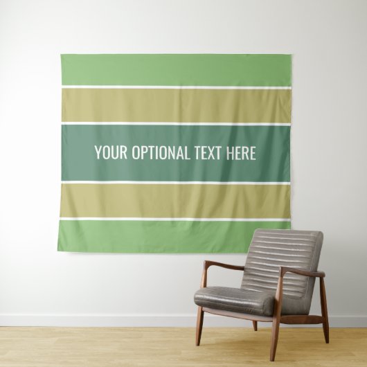 パターストライプンカスタム文字タペストリー タペストリー (インサイチュ(横))