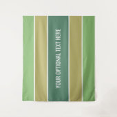 パターストライプンカスタム文字タペストリー タペストリー (正面)