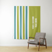 パターストライプンカスタム文字タペストリー タペストリー (インサイチュ)