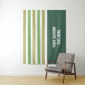 パターストライプンカスタム文字タペストリー タペストリー (インサイチュ)