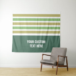 パターストライプンカスタム文字タペストリー タペストリー