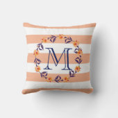 パターストライプン クッション (裏面)