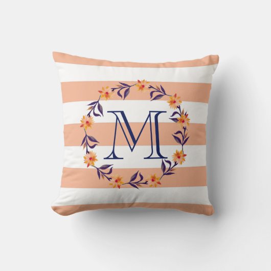 パターストライプン クッション (正面)