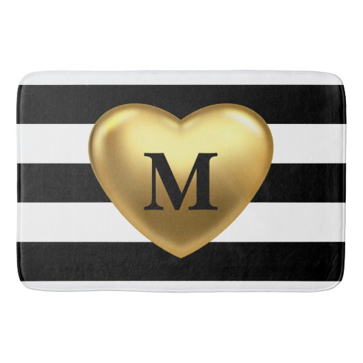 パターストライプン バスマット (正面)