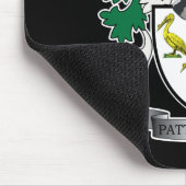 パターソンの家紋の紋章付き外衣 マウスパッド (コーナー)