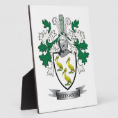 パターソン家紋コートオブアームズ フォトプラーク (側面)