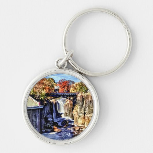 パターソンNJ – パターソン素晴らし滝 キーホルダー (正面)