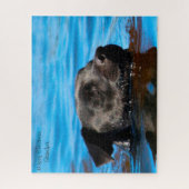 パターデール・テリア・ドッグ。 ジグソーパズル (縦)