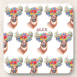 パターナフラワートナディアクリスマスクリスマス魔法コースター コースター