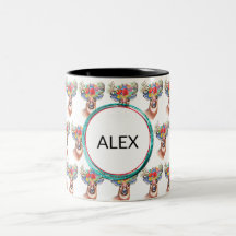 パターナフラワートナディースクリスマス魔法コーヒーマグ