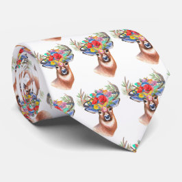 パターナフラワートナディースクリスマス魔法 ネクタイ