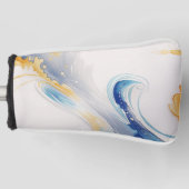 パターパーソナライズされたゴルフヘッドカバー ゴルフヘッドカバー (正面)