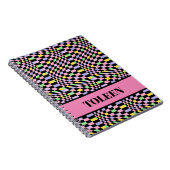 パターパーソナライズされたンカラフルノートブック ノートブック (右側)