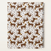 パターパーソナライズされたンビジネスドッグシッタープランナー プランナー手帳 (裏面)