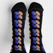 パターパーソナライズされたン靴下 ソックス (上部)