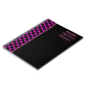 パターパーソナライズされたン ノートブック (左側)