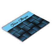 パターパーソナライズされたン ノートブック (左側)