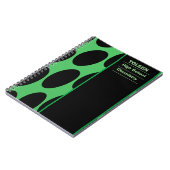 パターパーソナライズされたン ノートブック (左側)