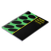 パターパーソナライズされたン ノートブック (左側)