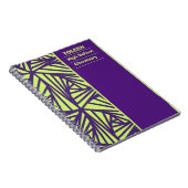 パターパーソナライズされたン ノートブック (右側)