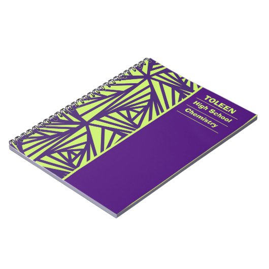 パターパーソナライズされたン ノートブック (左側)