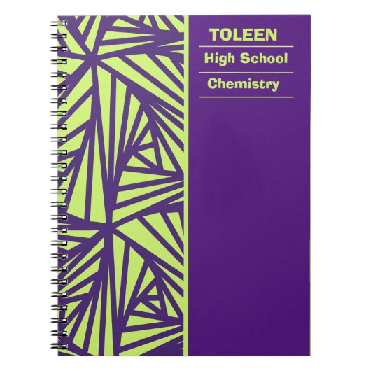 パターパーソナライズされたン ノートブック (正面)