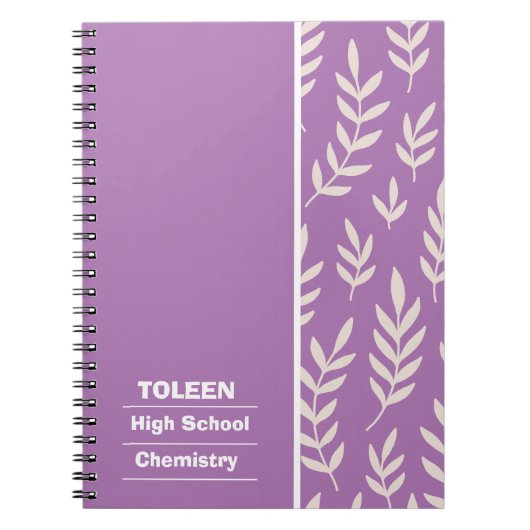 パターパーソナライズされたン ノートブック (正面)