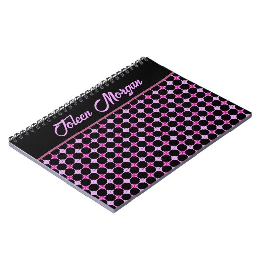 パターパーソナライズされたン ノートブック (左側)