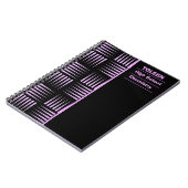 パターパーソナライズされたン ノートブック (左側)