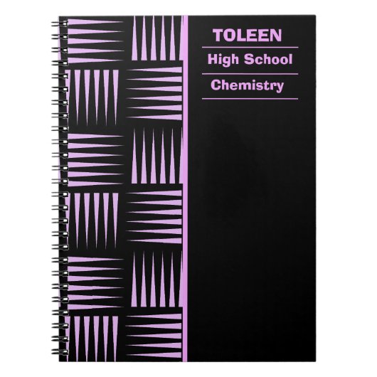 パターパーソナライズされたン ノートブック (正面)